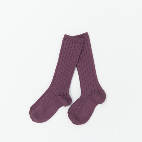 Bordeaux Knee Socks