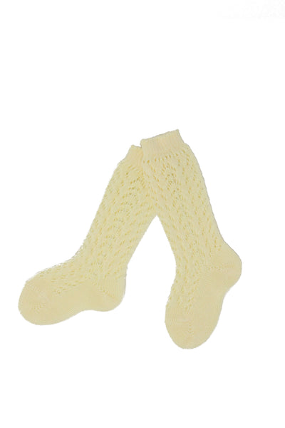 Butter Crochet Knee Socks