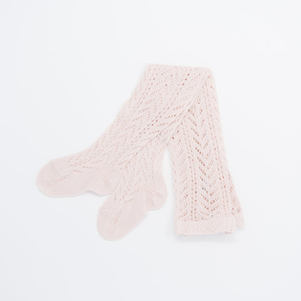 Nude Full Crochet Tights