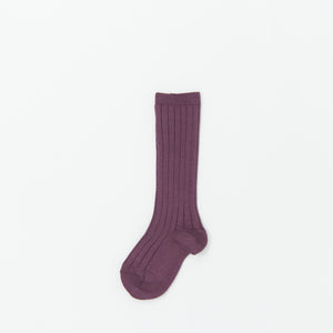 Bordeaux Knee Socks