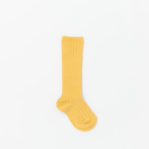 Mustard Knee Socks