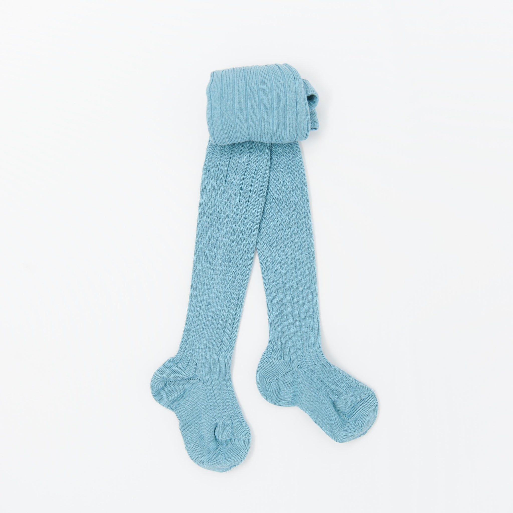 Stone Blue Tights  Children socks by the Spanish label Condor –  littlelightfeet